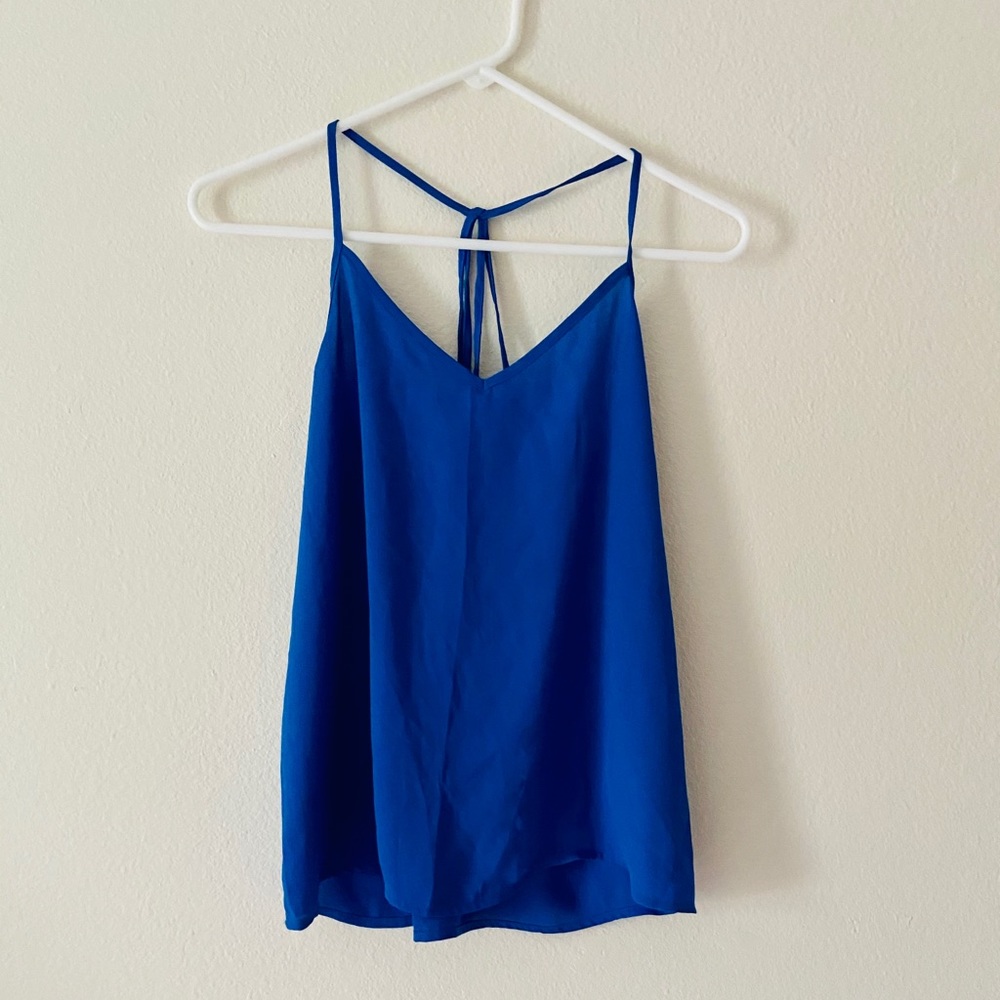 Abercrombie & Fitch Blue tank top